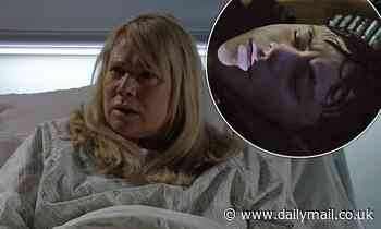 EastEnders: Sharon Mitchell gives birth as son Dennis dies in shocking twist