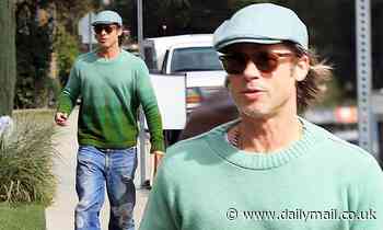 Brad Pitt out in LA as he is seen for the first time after President Trump SLAMMED him