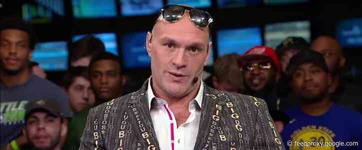 Tyson Fury: ‘I’ll be on Deontay Wilder like a cheap suit’