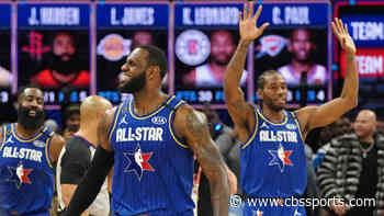 LeBron James says last play of All-Star Game was designed to recreate Kawhi Leonard's epic playoff game-winner