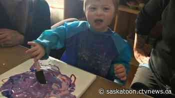 'He's a little artist'; Sask. boy with Down Syndrome uses talent to raise money