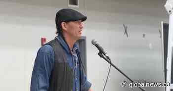 Canadian actor Eugene Brave Rock delivers keynote speech on Kainai reserve: ‘make your purpose’