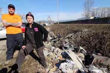 ‘A bag full of garbage every 15 metres’: Surrey industrial area filled with trash
