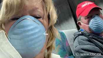 Follow a Canadian as she disembarks from the quarantined Diamond Princess