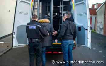 sunderland arrested raids echo fugitives dawn wanted homes newslocker