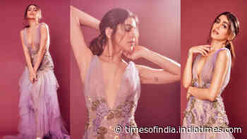 'Jawaani Jaaneman' star Alaya F stuns in this sheer asymmetric gown!