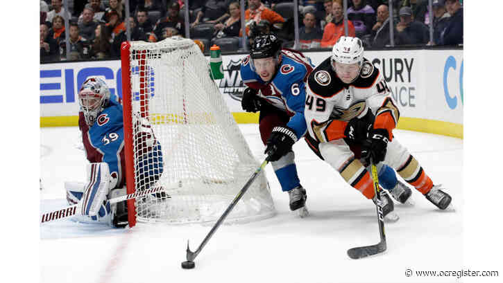 Ducks blanked by Avalanche in their third consecutive defeat