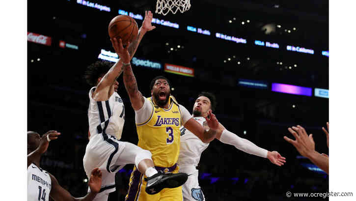 Lakers squander big lead before putting away Grizzlies in return from break