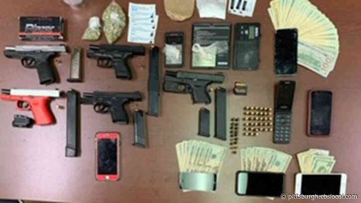 Five People Arrested In New Castle Drug And Gun Raid