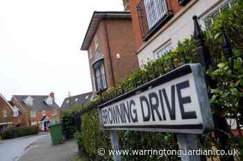 Crimes reported on every road in Warrington during 2019