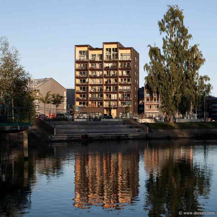 This week, Sweden's tallest timber building was revealed