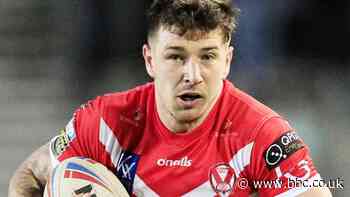 Mark Percival: St Helens centre out for 'several months' with shoulder injury - BBC Sport