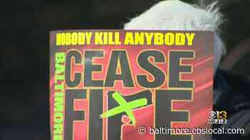 Research Finds Ceasefire Weekends Cut Baltimore Shootings In Half - CBS Baltimore