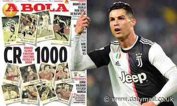 Cristiano Ronaldo set to make 1000th senior appearance of his career when Juventus travel to SPAL