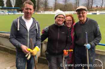 Tadcaster Albion begin clean up after damages from flooding