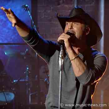 Tim McGraw has returned to Big Machine Label Group