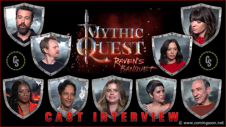 CS Video: Rob McElhenney & the Mythic Quest: Raven’s Banquet Cast!