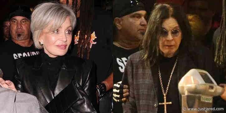 Sharon Osbourne Shows Off New White Hair at Ozzy's Album Release Party!