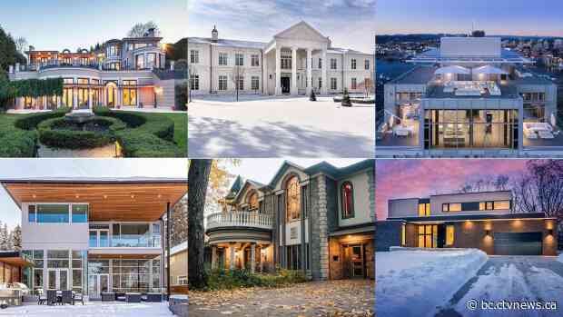 These are some of the most expensive homes for sale in Canada right now
