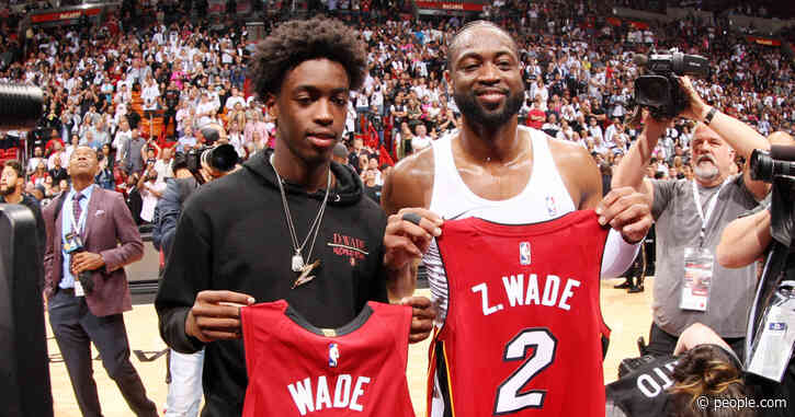 Dwyane Wade Is 'Not Taking a Backseat' in Son Zaire's Basketball Career: 'I'm Trying to Help Him'