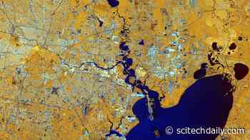 Stunning Views of Houston Texas From Copernicus Sentinel-1 Satellite