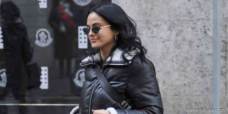 Camila Mendes Picks Up New Things From Ferragamo During Milan Fashion Week
