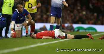George North lies motionless as sickening moment sparks concern during Wales v France Six Nations match