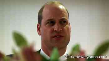William shares farming tales as he attends Six Nations clash in Cardiff