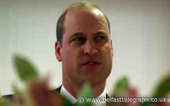 William shares farming tales as he attends Six Nations clash in Cardiff