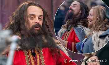 Ant McPartlin and Declan Donnelly film medieval segment for Saturday Night Takeaway
