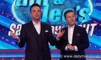 Ant and Dec's Saturday Night Takeaway: Presenters gloss over Ant's extended break