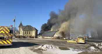 30 firefighters called in to battle church shed fire in Middlesex County