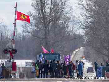 Railway blockade in solidarity with Wet'suwet'en erected in Saskatoon