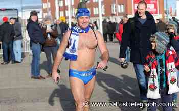 Speedo Mick finishes 1,000-mile walk in his swimming trunks at Land’s End