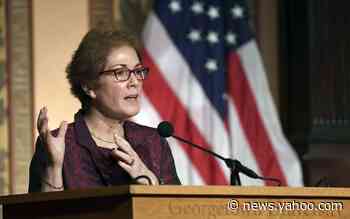 Marie Yovanovitch, key figure in Trump's impeachment, inks book deal