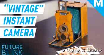 This vintage camera is actually an instant camera — Future Blink