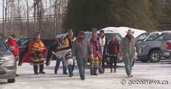 Wet’suwet’en hereditary chiefs arrive in Kahnawake for historic meeting