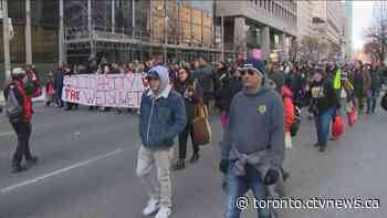Rally held downtown in support of Wet’suwet’en hereditary chiefs