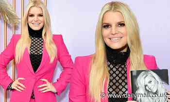 Jessica Simpson stuns in hot pink suit while promoting her memoir to a 'packed house' in Los Angeles