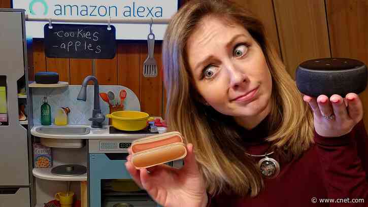 First look at an Alexa-powered kitchen for kids video     - CNET