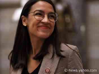 Alexandra Ocasio-Cortez clapped back at criticism for wearing a designer dress on TV: 'I rent, borrow, and thrift my clothes'