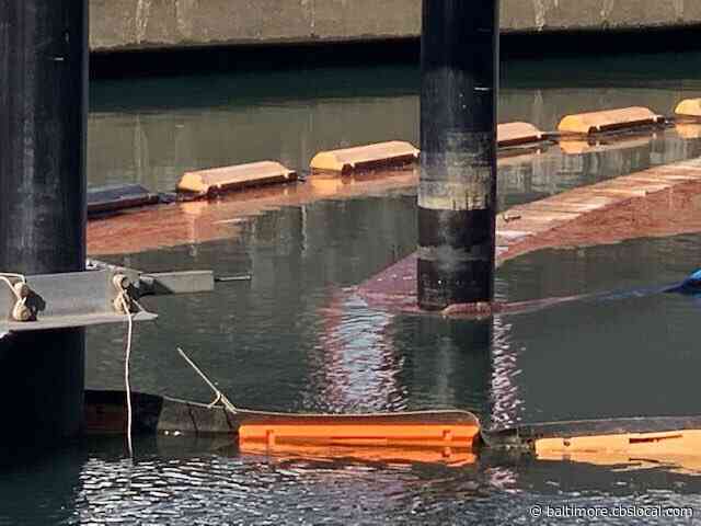 Multiple Agencies Work To Contain Downtown Oil Spill