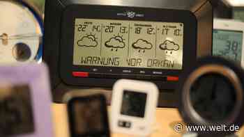 Schirm einpacken oder Sonnenbrille? Die Wetterstation verrät es