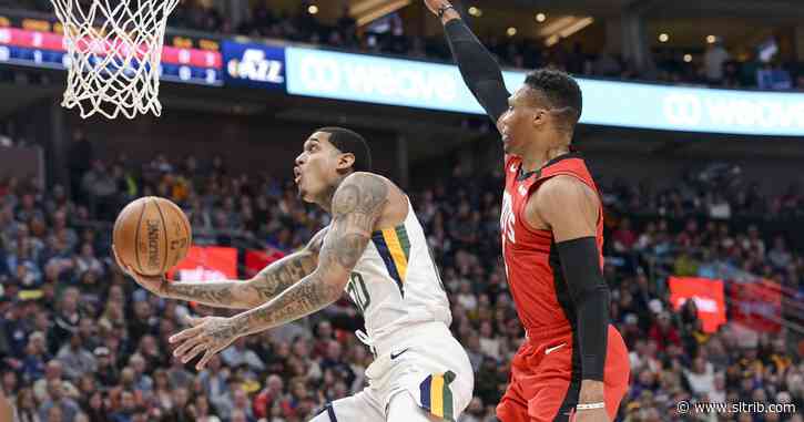 Rockets hand lethargic Jazz second loss in a row, 120-110