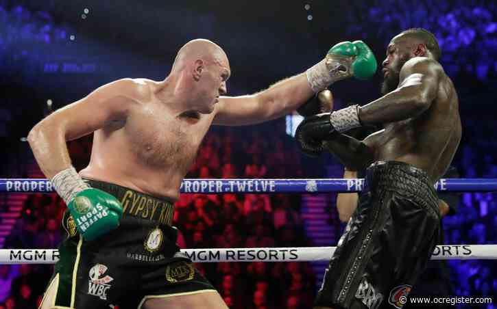 Tyson Fury wins in stunning stoppage of Deontay Wilder in heavyweight boxing tilt
