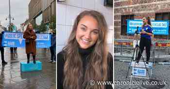 See stammerer speak out in public for the first time following remarkable transformation