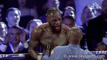 Beaten Wilder taken to hospital for checks