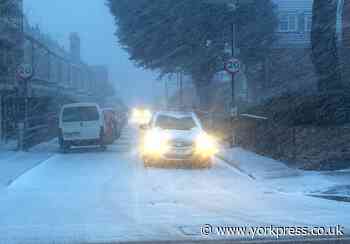 Rain, gales ...and now snow forecast for York