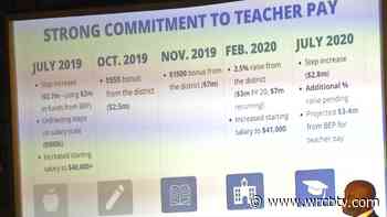Hamilton County School Board members explain how teacher pay raises are funded - WRCB-TV