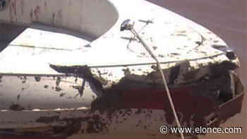 Accidente náutico en zona de La Paz: una embarcación chocó contra la barranca - Elonce.com